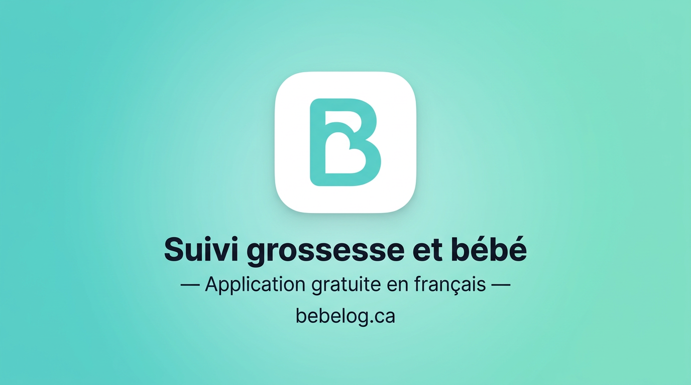 BébéLog - Application de suivi bébé francophone | Vu dans La Presse